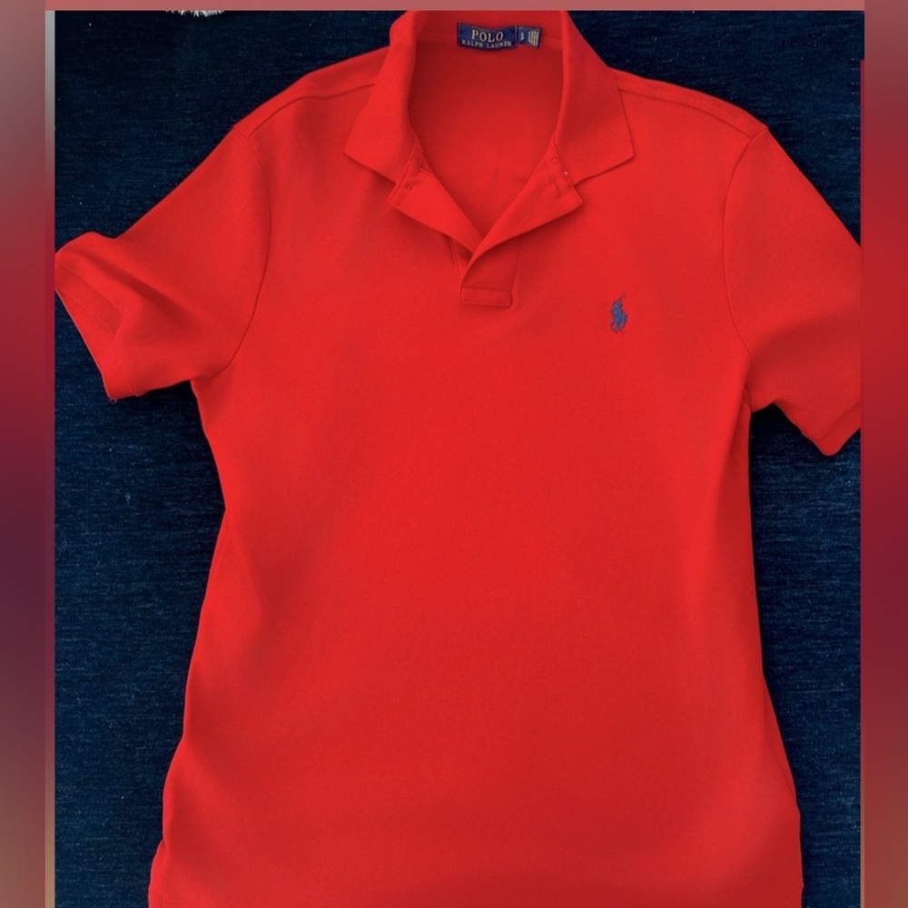 Polo by Ralph Lauren Men's Vibrant Red Polo Shirt
